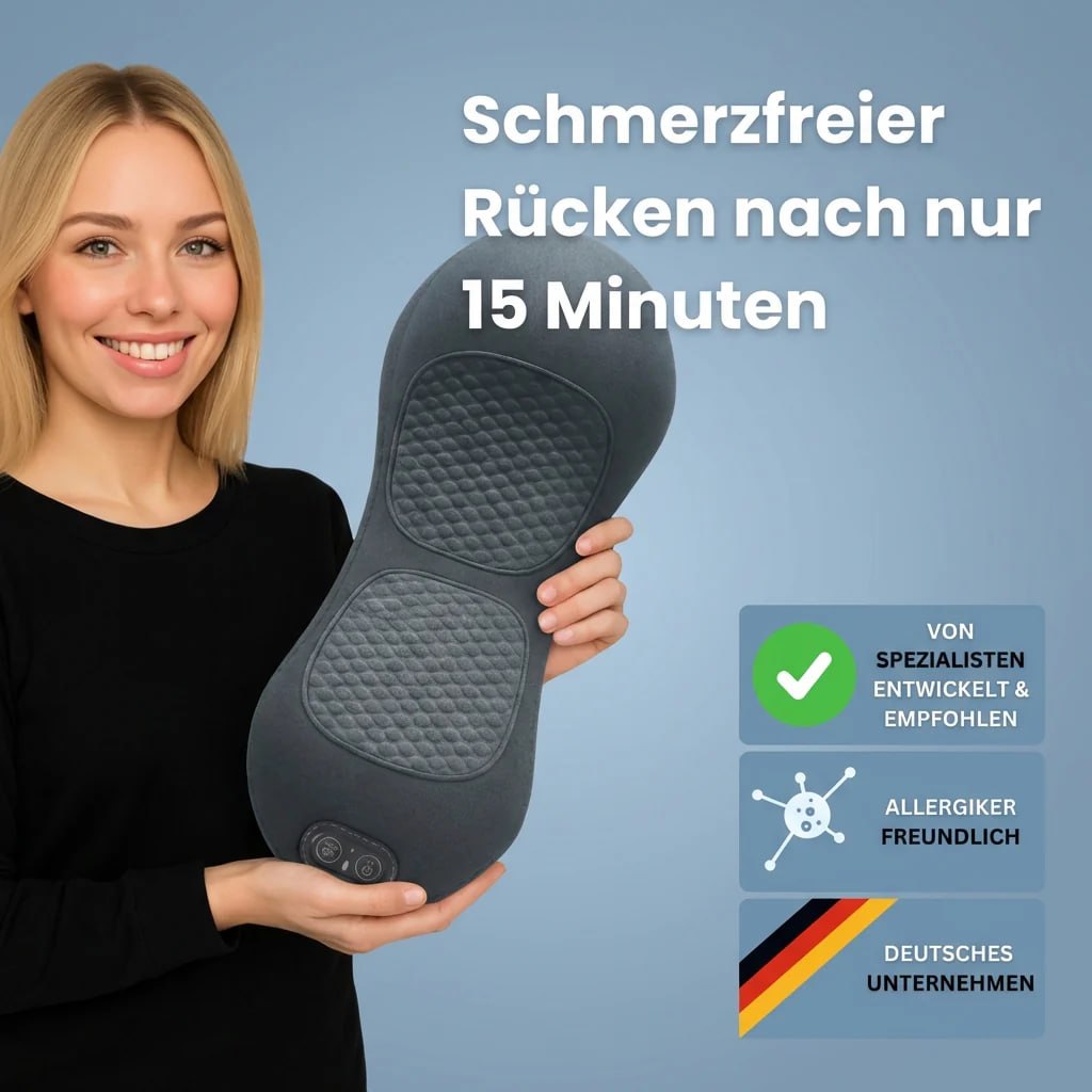 3in1 Rückenheiler — Schmerzfreier Rücken nach nur 15 Minuten